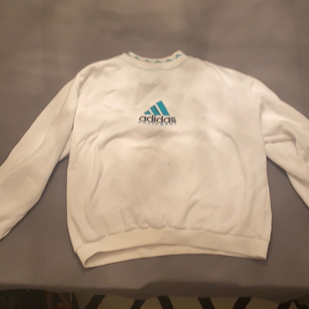 Adidas equipment vintage long sleeve sweater.